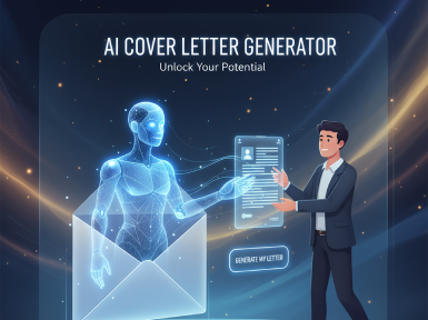 Mockinto AI Cover Letter - AI-powered job search and interview preparation feature.